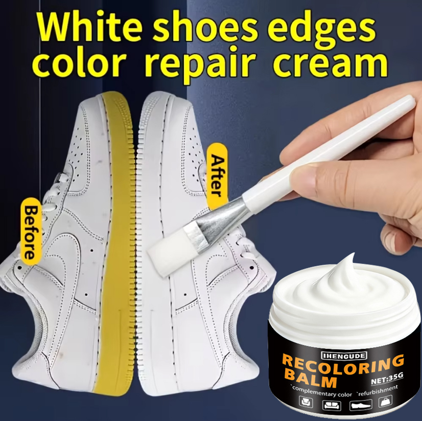 New White Shoe Edge Repair Cre - Sneaker Care Spray review and price