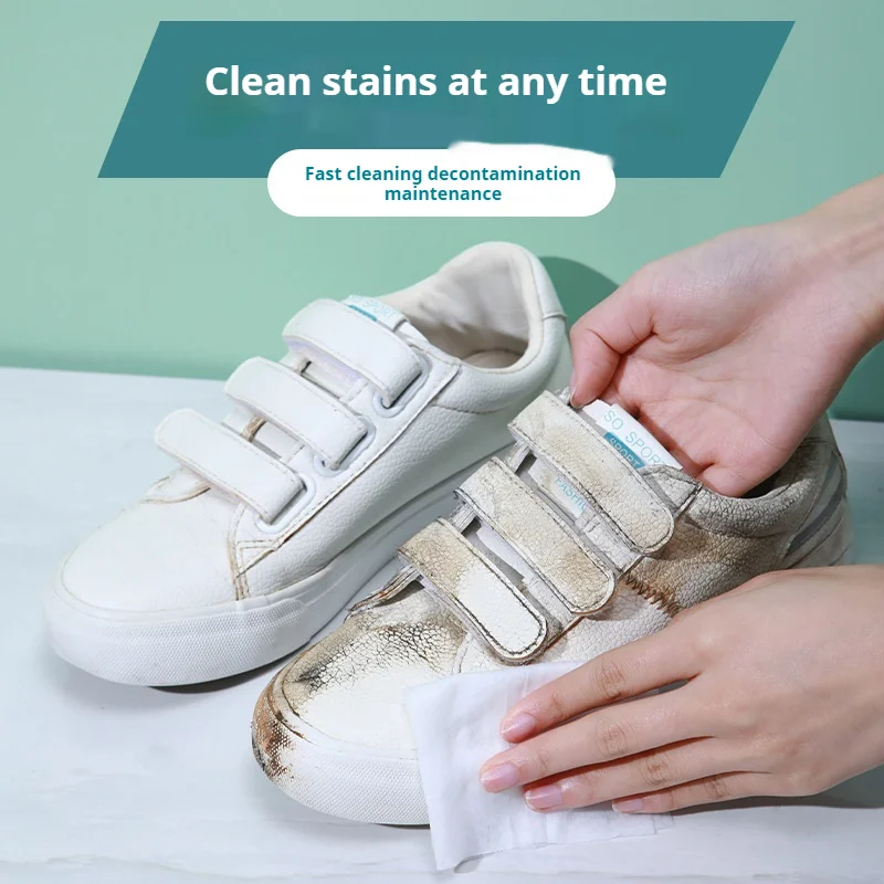 12/30/80PCS NEW Portable Dispo - Sneaker Care Wipes review and price