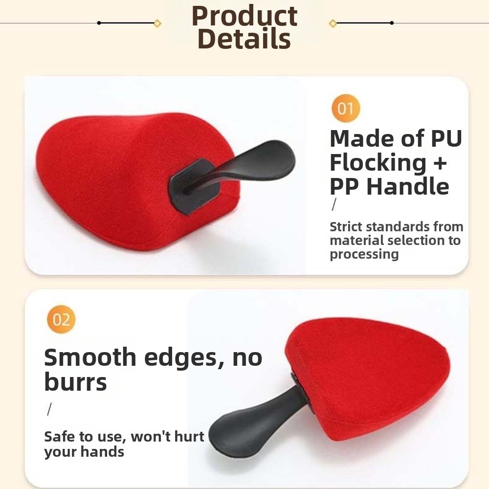 1 Pair Flocking Surface Shoe T - Crease Protector Toe review and price
