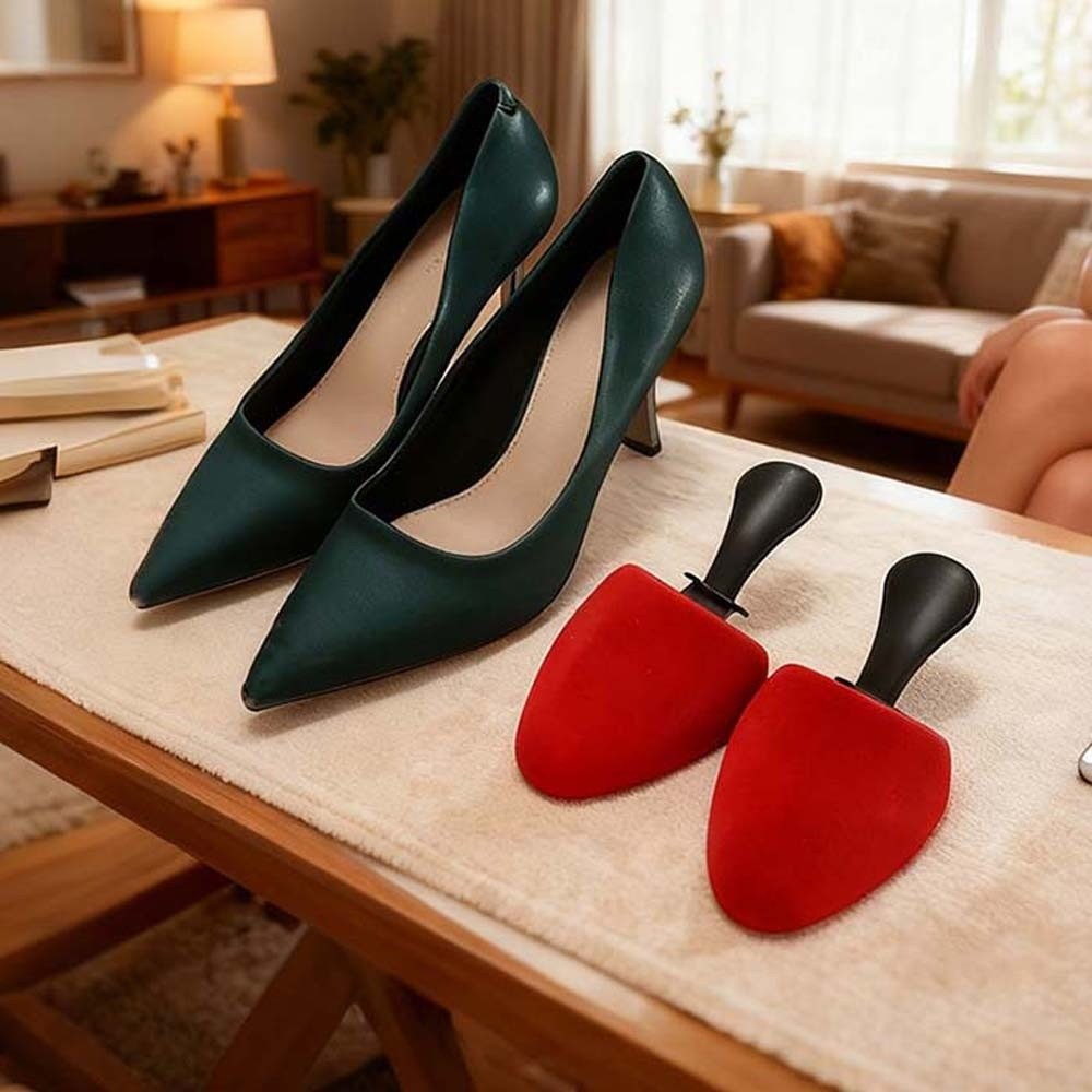 1 Pair Flocking Surface Shoe T - Crease Protector Toe review and price