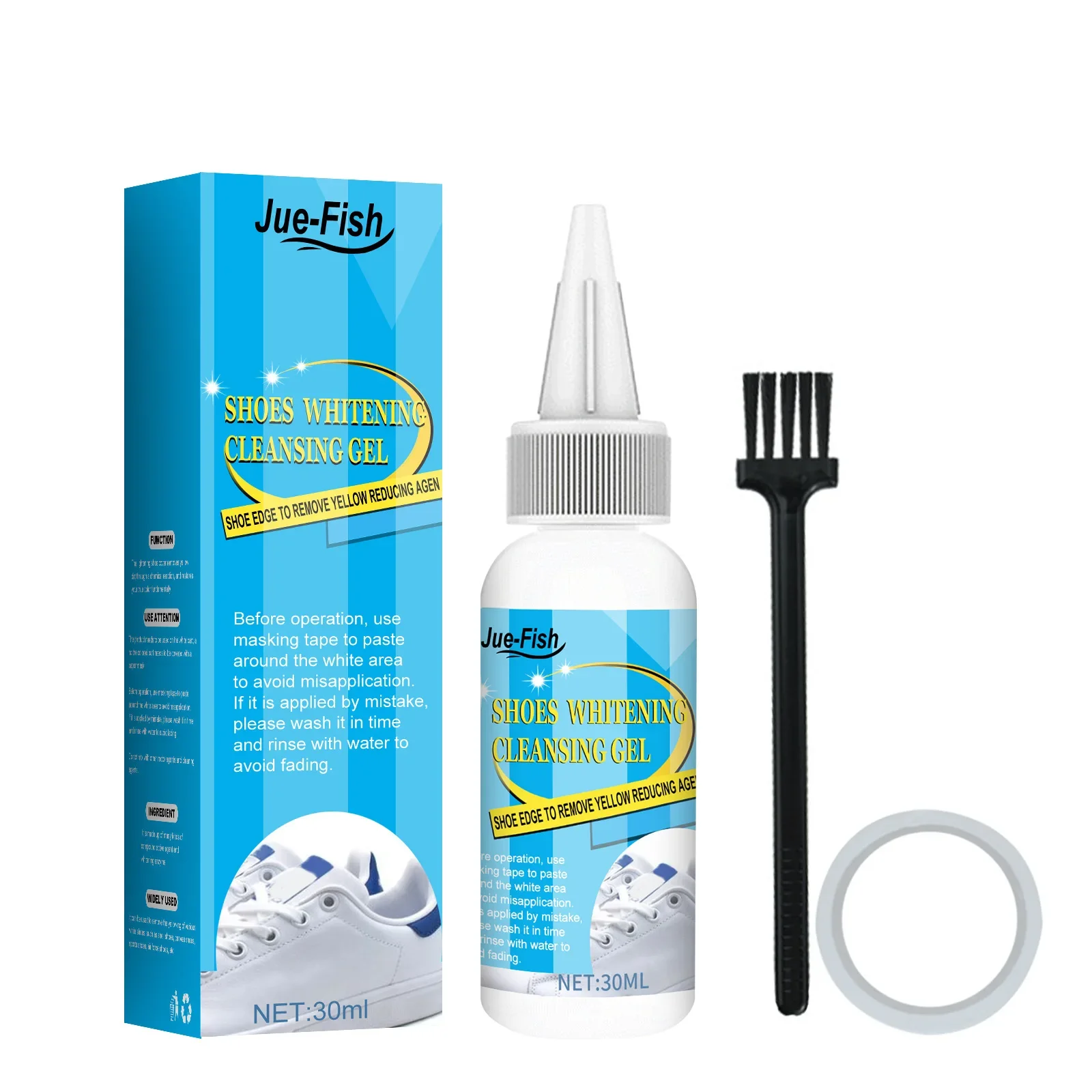 White Shoes Cleaning Gel Stain - Sneaker Care Spray review and price