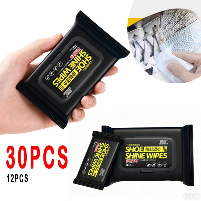 12Pcs/30Pcs Disposable Shoes C - Sneaker Care Wipes review and price